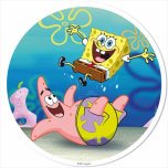 Bob Esponja 2 - 1 hoja con 1 circulo de 20 cm. FPD9002B